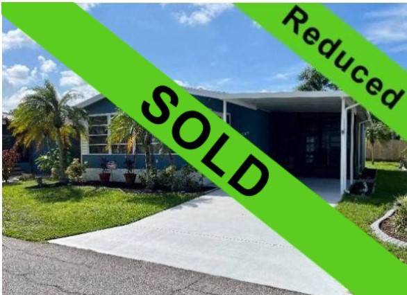 Venice, FL Mobile Home for Sale located at 1285 S Indies Cir Bay Indies